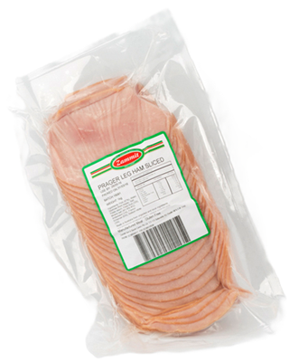 ZAMMIT PRAGER LEG HAM SLICED (1KG)
