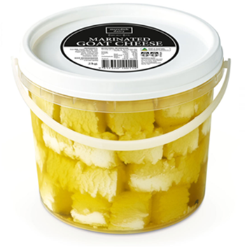 MEREDITH DAIRY MARINATED GOAT CHEESE TUB (2KG)