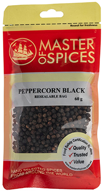 MASTER OF SPICES PEPPERCORN BLACK (60G)