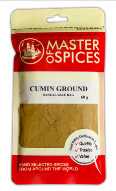 MASTER OF SPICES CUMIN GROUND (60G)