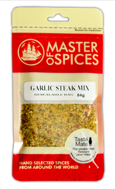 MASTER OF SPICES GARLIC STEAK MIX (54G)