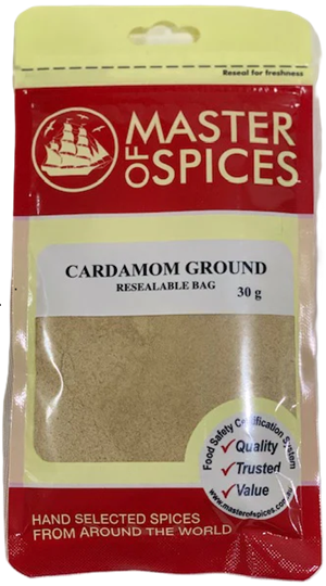 MASTER OF SPICES CARDAMOM GROUND (30G)