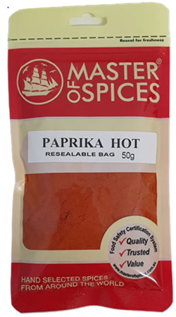MASTER OF SPICES PAPRIKA HOT (60G)