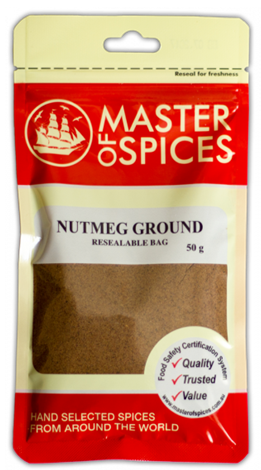 MASTER OF SPICES NUTMEG GROUND (50G)