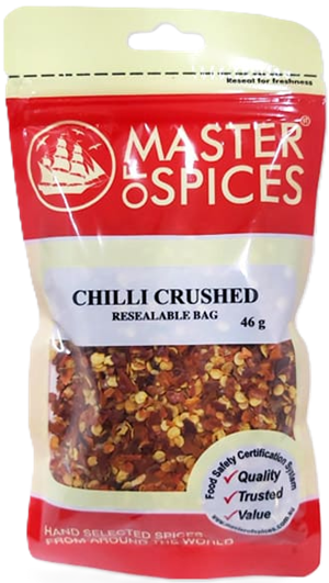 MASTER OF SPICES CHILLI CRUSHED (46G)