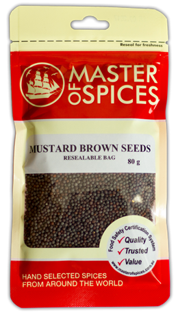 MASTER OF SPICES MUSTARD BROWN SEEDS (80G)