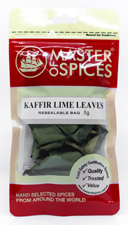 MASTER OF SPICES KAFFIR LIME LEAVES (5G)