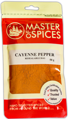 MASTER OF SPICES CAYENNE PEPPER (50G)