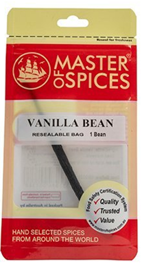 MASTER OF SPICES VANILLA BEAN (1 BEAN)