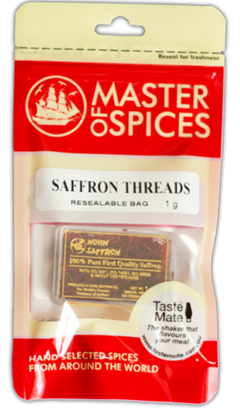 MASTER OF SPICES SAFFRON THREADS (1G)