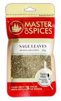 MASTER OF SPICES SAGE LEAVES (24G)