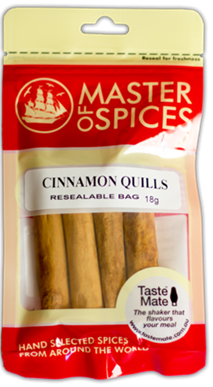 MASTER OF SPICES CINNAMON QUILLS (18G)