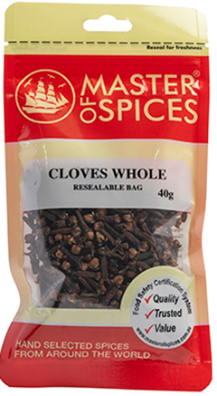 MASTER OF SPICES CLOVES WHOLE (30G)