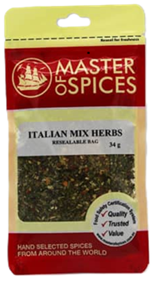 MASTER OF SPICES ITALIAN MIX HERBS (34G)