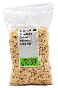THE MARKET GROCER AUSTRALIAN SALTED PEANUTS (500G)