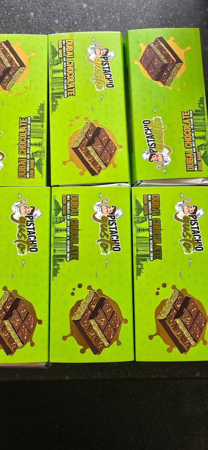 Pistachio Gusta (Viral Dubai chocolate 200g)