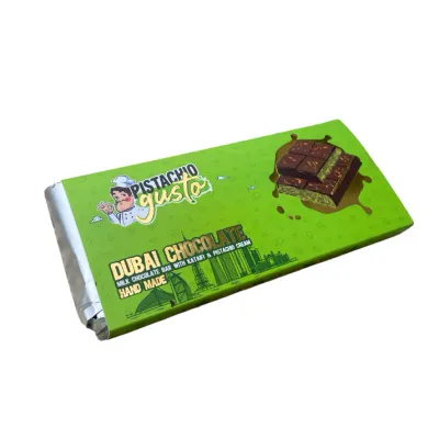 GUSTA VIRAL PISTACHIO DUBAI CHOCOLATE (200G) GUSTA VIRAL PISTACHIO DUBAI CHOCOLATE (200G)