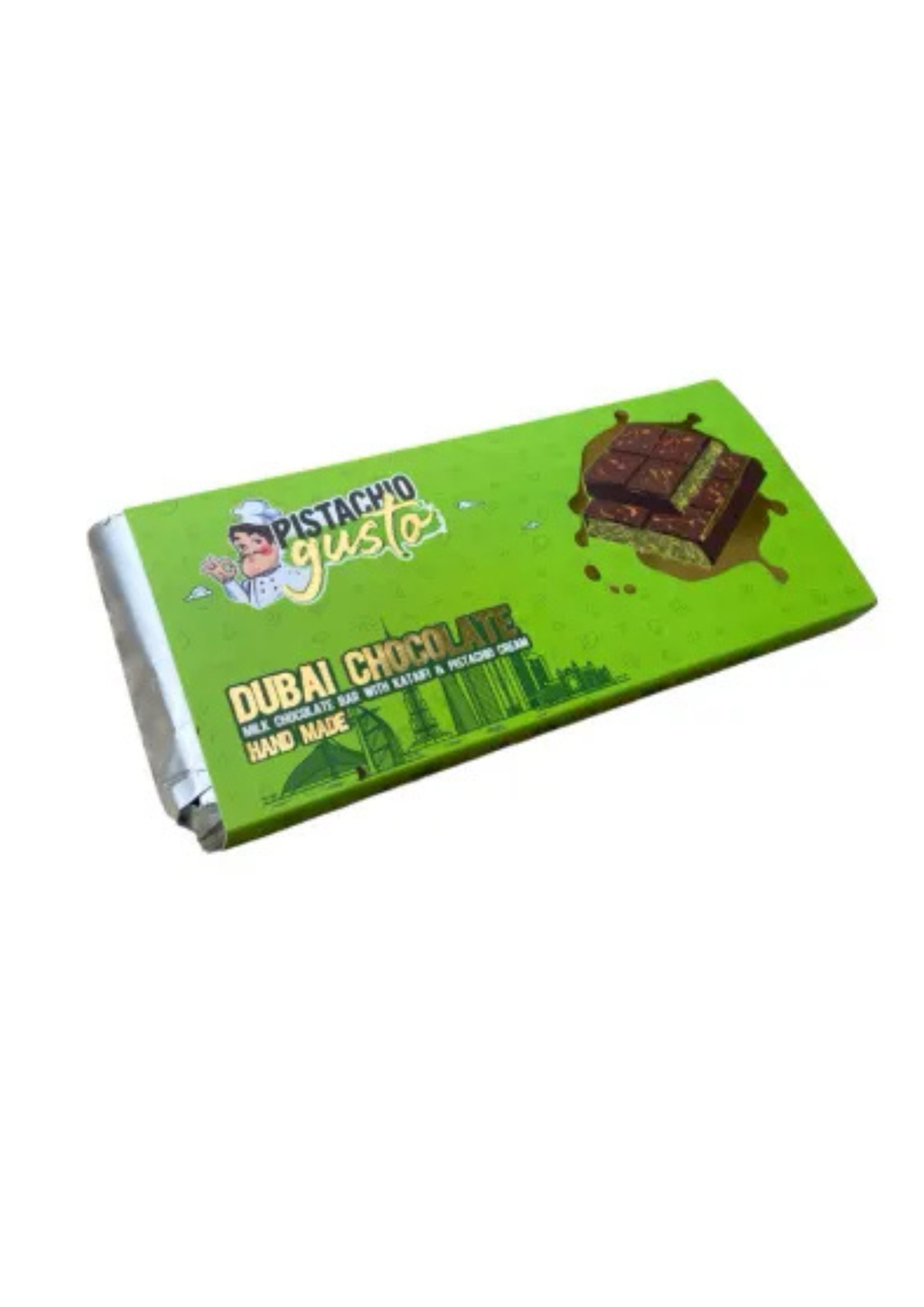 GUSTA VIRAL PISTACHIO DUBAI CHOCOLATE (200G)