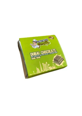 GUSTO VIRAL PISTACHIO DUBAI CHOCOLATE BARS ( 3 X 100G FOR ONLY $35)