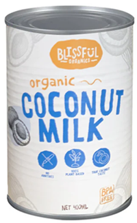 BLISSFUL ORGANIC COCONUT MILK (400ML)