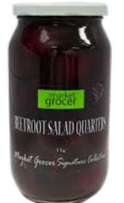 THE MARKET GROCER BEETROOT SALAD QUARTERS (1KG)