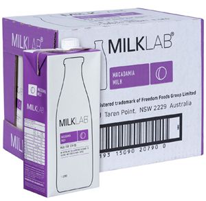 MILKLAB MACADAMIA MILK (8 x 1L) BOX X 2 MILKLAB MACADAMIA MILK (8 x 1L) BOX X 2