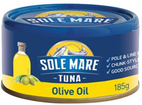 SOLE MARE TUNA IN OLIVE OIL (185G)