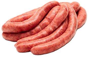 PREMIUM THIN BEEF SAUSAGES IN NATURAL SKINS (1KG)