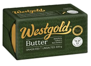 WESTGOLD GRASS FED UNSALTED BUTTER (500g)