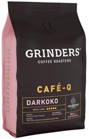 GRINDERS COFFEE ROASTERS CAFE-Q DARKOKO COFFEE BEANS (500G)