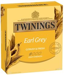 TWININGS EARL GREY CITRUSY & FRESH TEA BAGS (100PK)