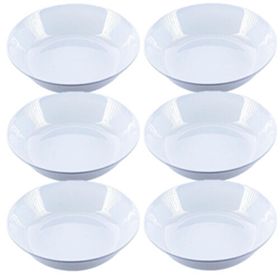 MELAMINE CEREAL BOWLS (20X5CM 6 PK)