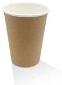 PE COATED 12oz SW  CUP/KRAFT PRINT (50PK)
