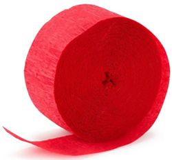 PARTY CENTRAL RED PARTY STREAMERS (10PK)