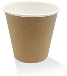 PE COATED 8oz SW  CUP/KRAFT PRINT (50PK)
