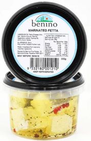 BENINO MARINATED DANISH FETTA CHEESE (250G)