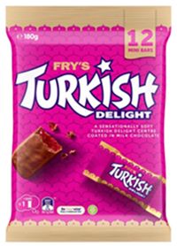 TURKISH DELIGHT CHOCOLATES (12PK)
