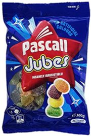 PASCALL JUBES LOLLIES (300G)