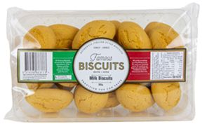 FAMOUS BISCUITS MILK BISCUITS (300G)