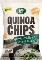 EAT REAL HUMMUS CHIPS SOUR CREAM + CHIVES FLAVOUR (90G)