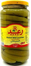 RAAD PICKLED CUCUMBER (1KG) JAR RAAD PICKLED CUCUMBER (1KG) JAR