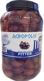 ACROPOLIS KALAMATA PITTED OLIVES (2KG)