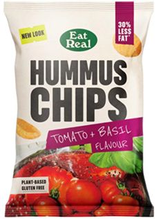 EAT REAL TOMATO + BASIL FLAVOUR CHIPS (110G)