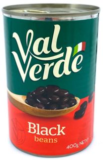 VAL VERDE BLACK BEANS (400G) CAN