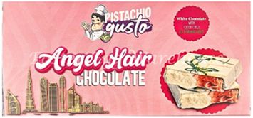 PISTACHIO GUSTO VIRAL ANGEL HAIR CHOCOLATE BAR (200G)