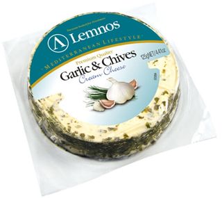 LEMMNOS GARLIC & CHIVES CHEESE (125G)