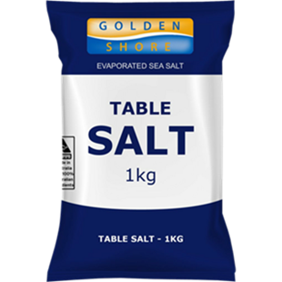 GOLDEN SHORE TABLE SALT (1KG)