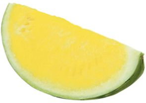 PREMIUM SEEDLESS CHAMPAGNE YELLOW WATERMELON LARGE (1/4)