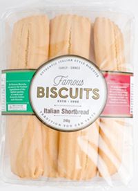 FAMOUS BISCUITS ITALIAN SHORTBREAD (240G)