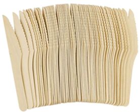 WOODEN KNIFE (100 X 165MM) PACK WOODEN KNIFE (100 X 165MM) PACK